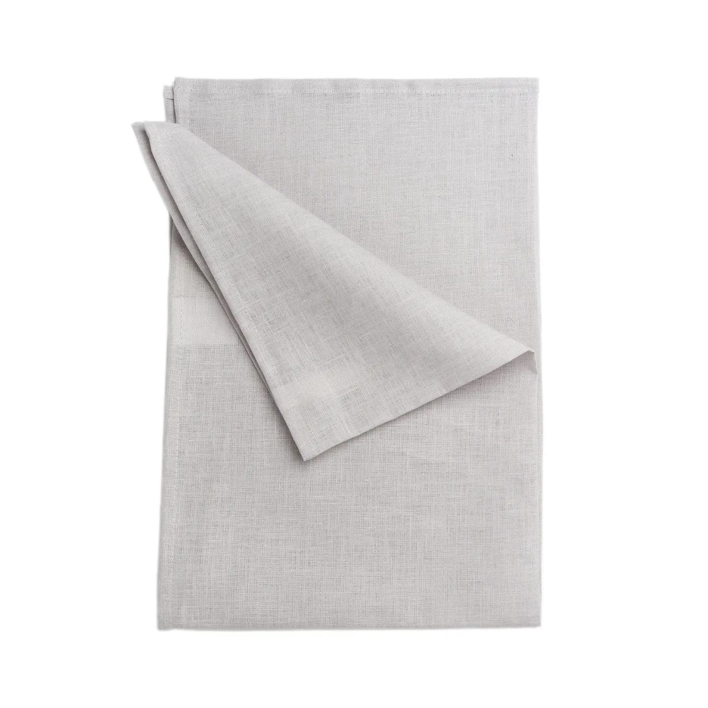 Scandi Living Clean kökshandduk i linne 47x70 cm 2-pack icy grey