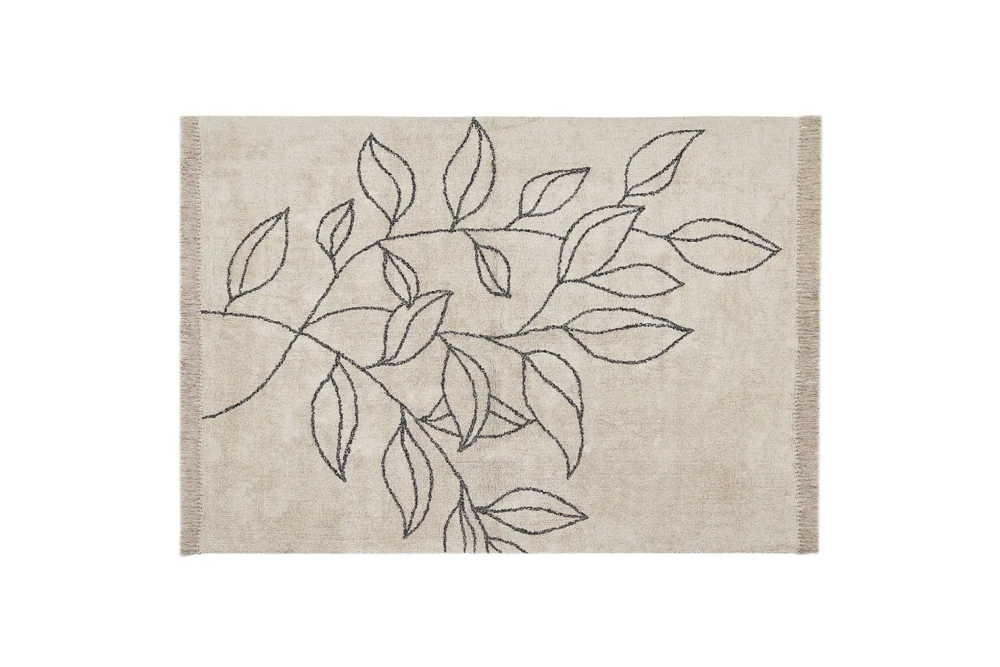 Sazli Bomullsmatta 160x230 cm - Beige