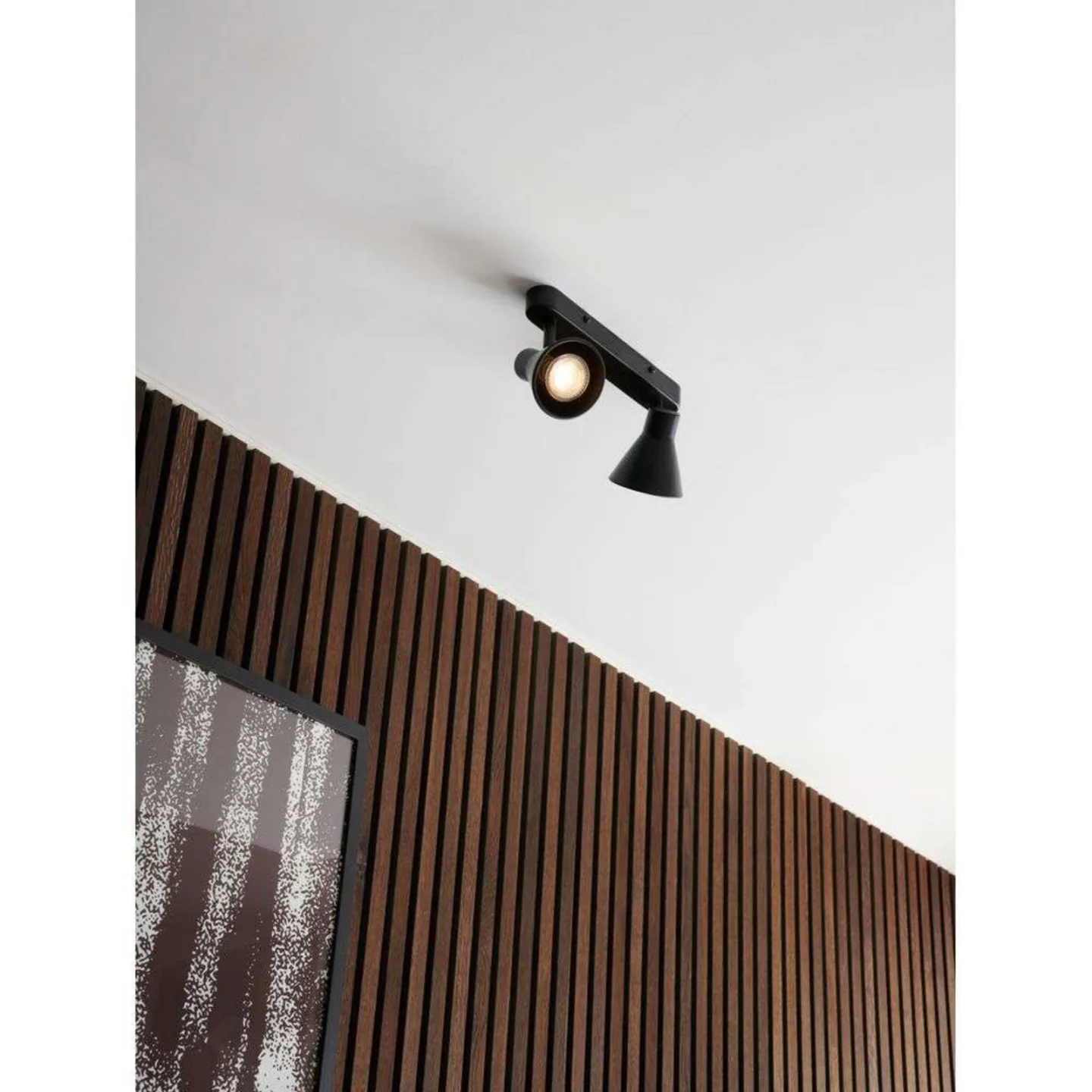 Eik 2 Deckenleuchte Black - Nordlux - Metall