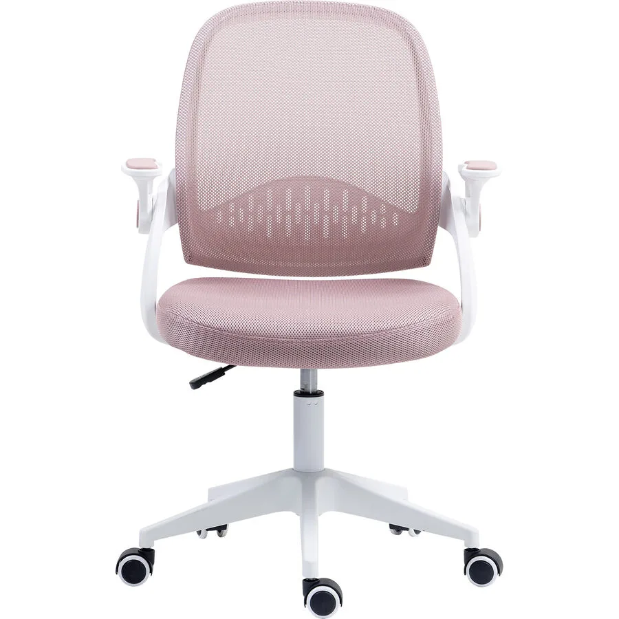 Bürostuhl Samba rosa/weiss Polyester/Kunststoff