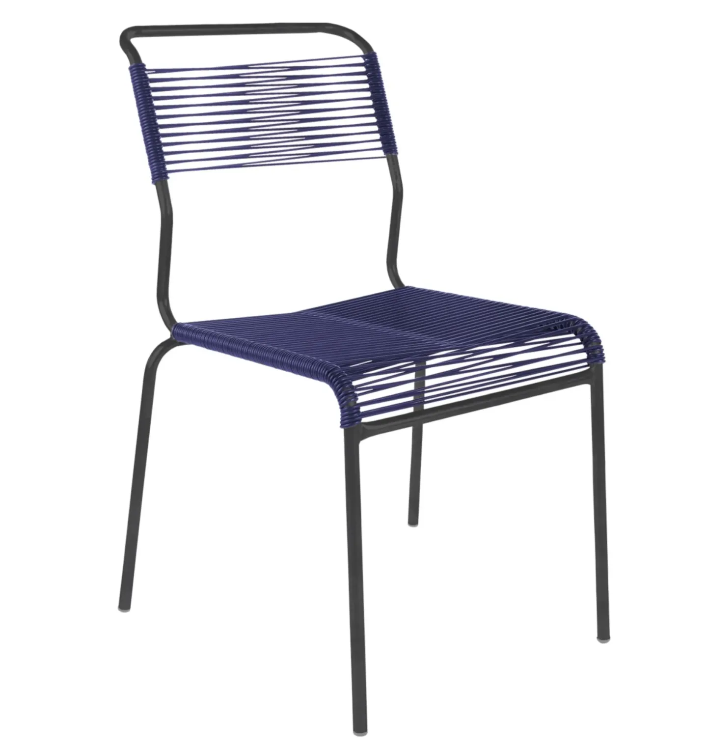 Schaffner Spaghetti-Stuhl Säntis Blau | Schubiger Möbel