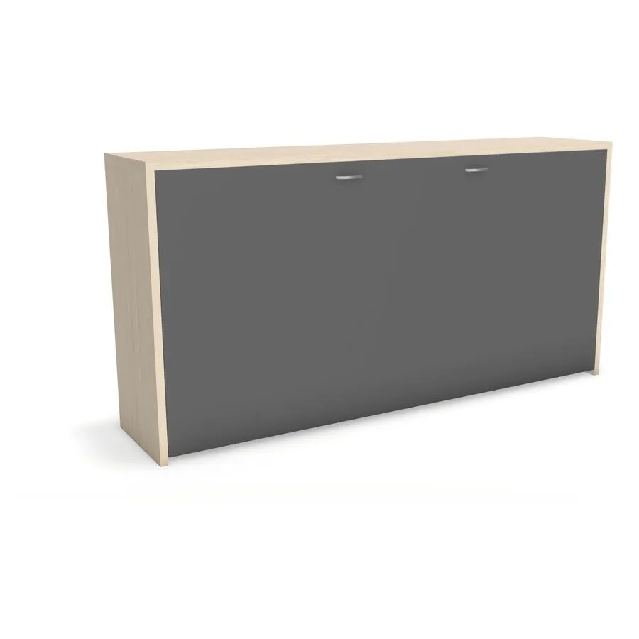 Bett Window Dekor Anthrazit Holzwerkstoff 90 x 200 cm - Möbel Konfigurator: Traummöbel individuell zusammenstellen