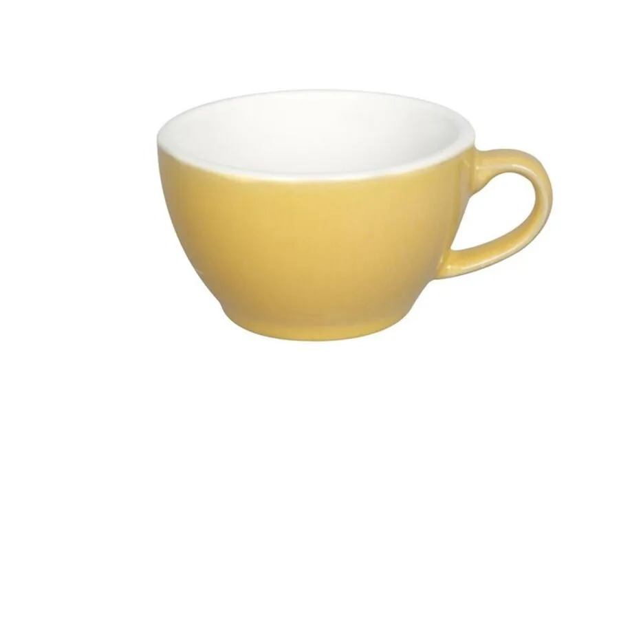 Diverse Cappuccinotasse Eggi Gelb Porzellan 0.25 l
