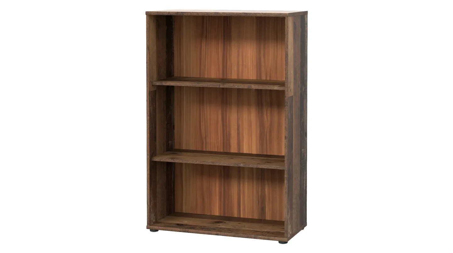 Bücherregal Büroregal Old Wood 198 x 74 cm - TEMPRA