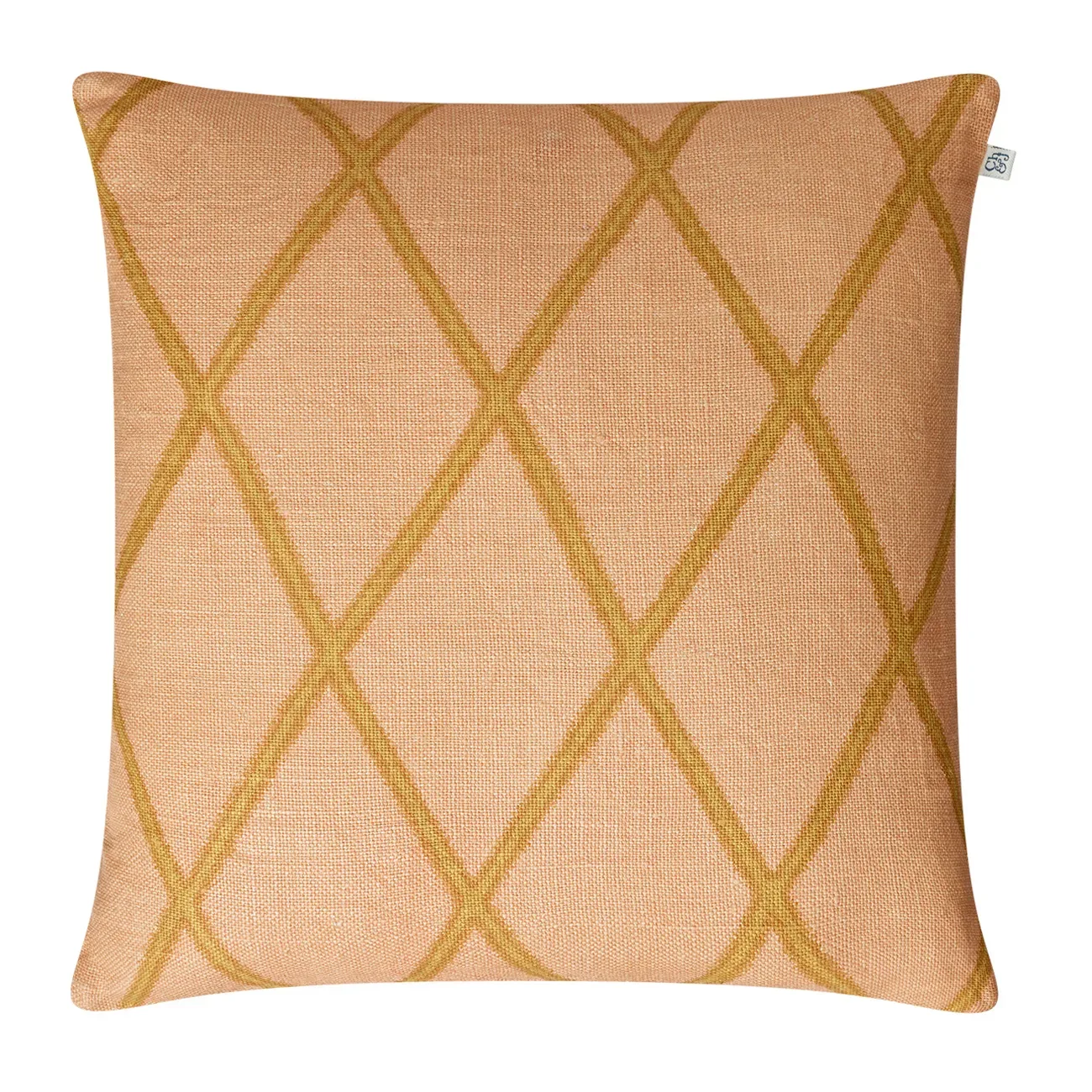 Chhatwal & Jonsson Ikat Orissa kuddfodral 50x50 cm Rose-spicy yellow