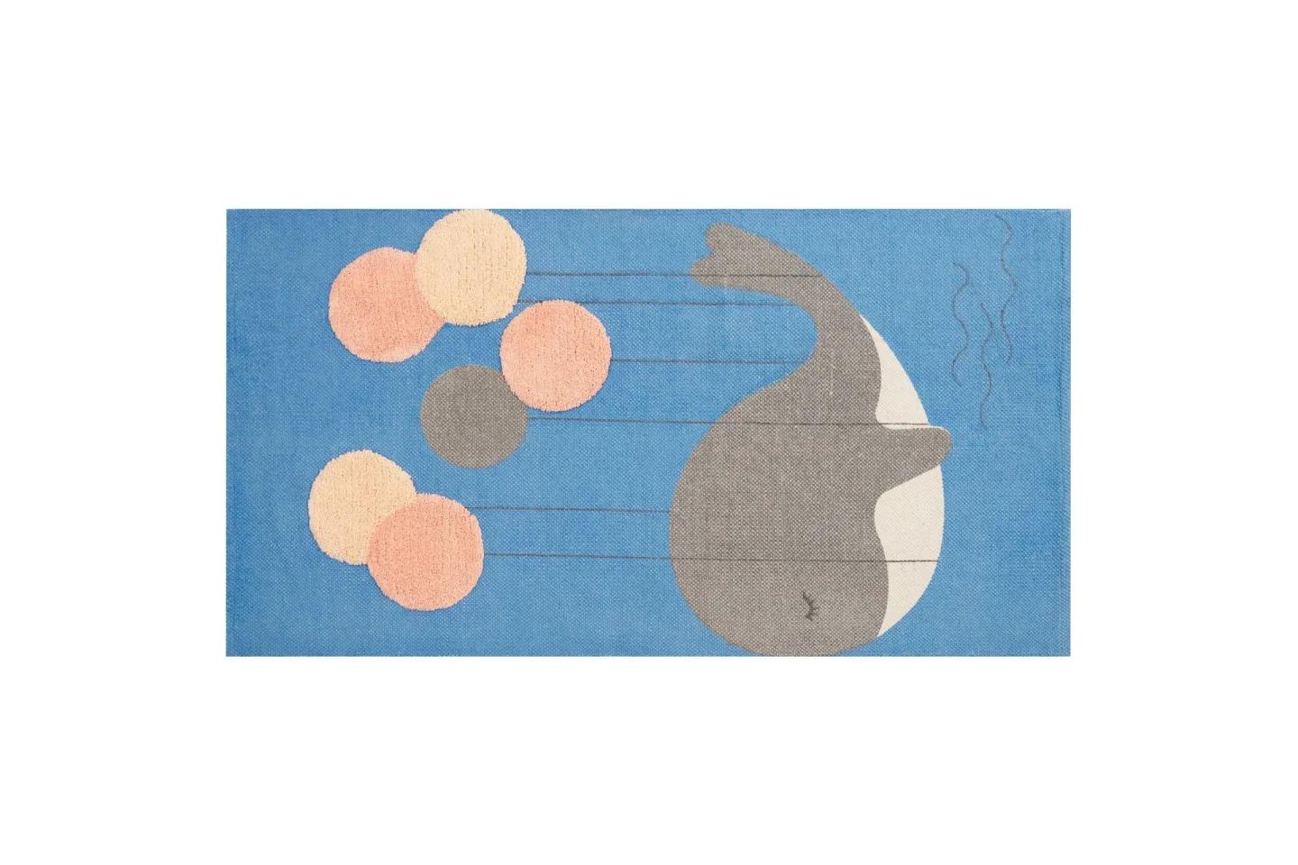 Balabang Bomullsmatta 80x150 cm - Blå