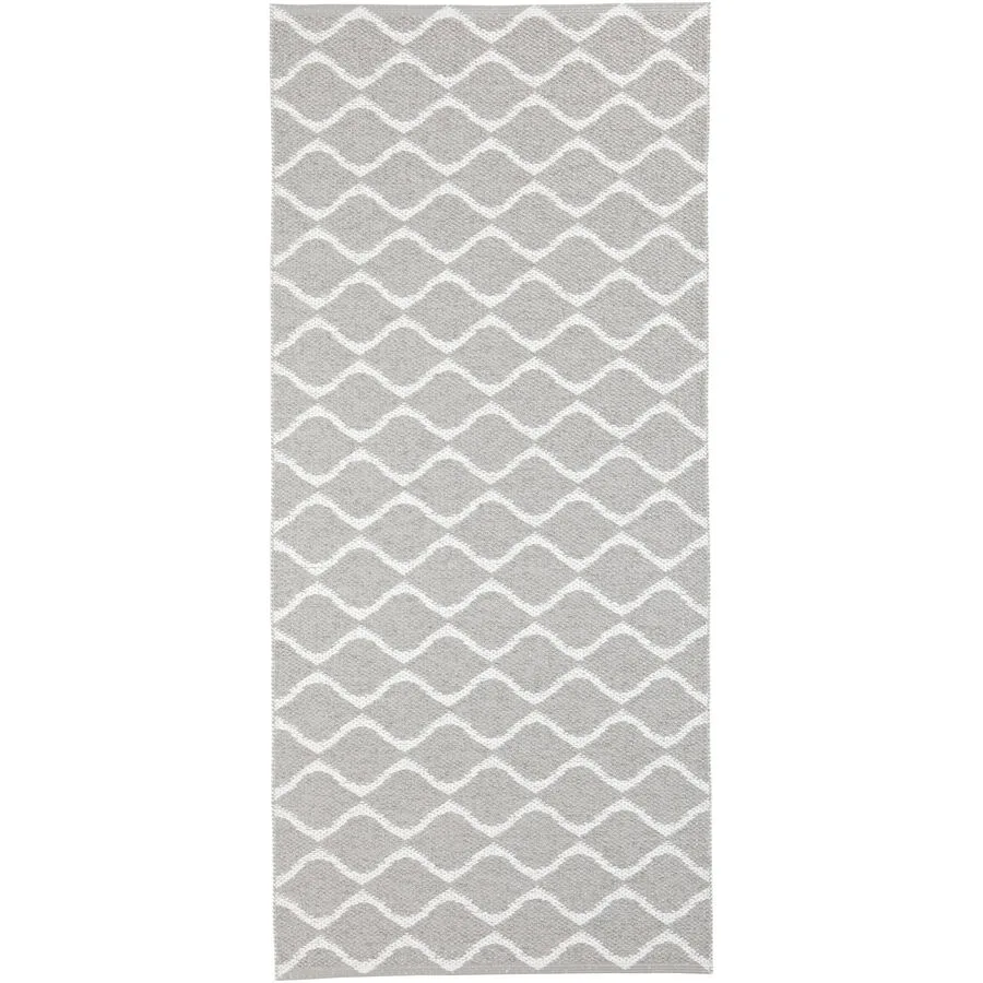 HORREDSMATTAN Outdoor-Teppich Wave Grau 70 cm 250 cm - Material: PVC - Outdoor-Teppich