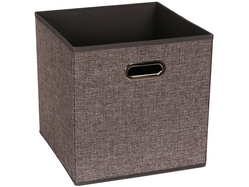 Aufbewahrungskorb NATALYA 2 braun 31x31x31cm