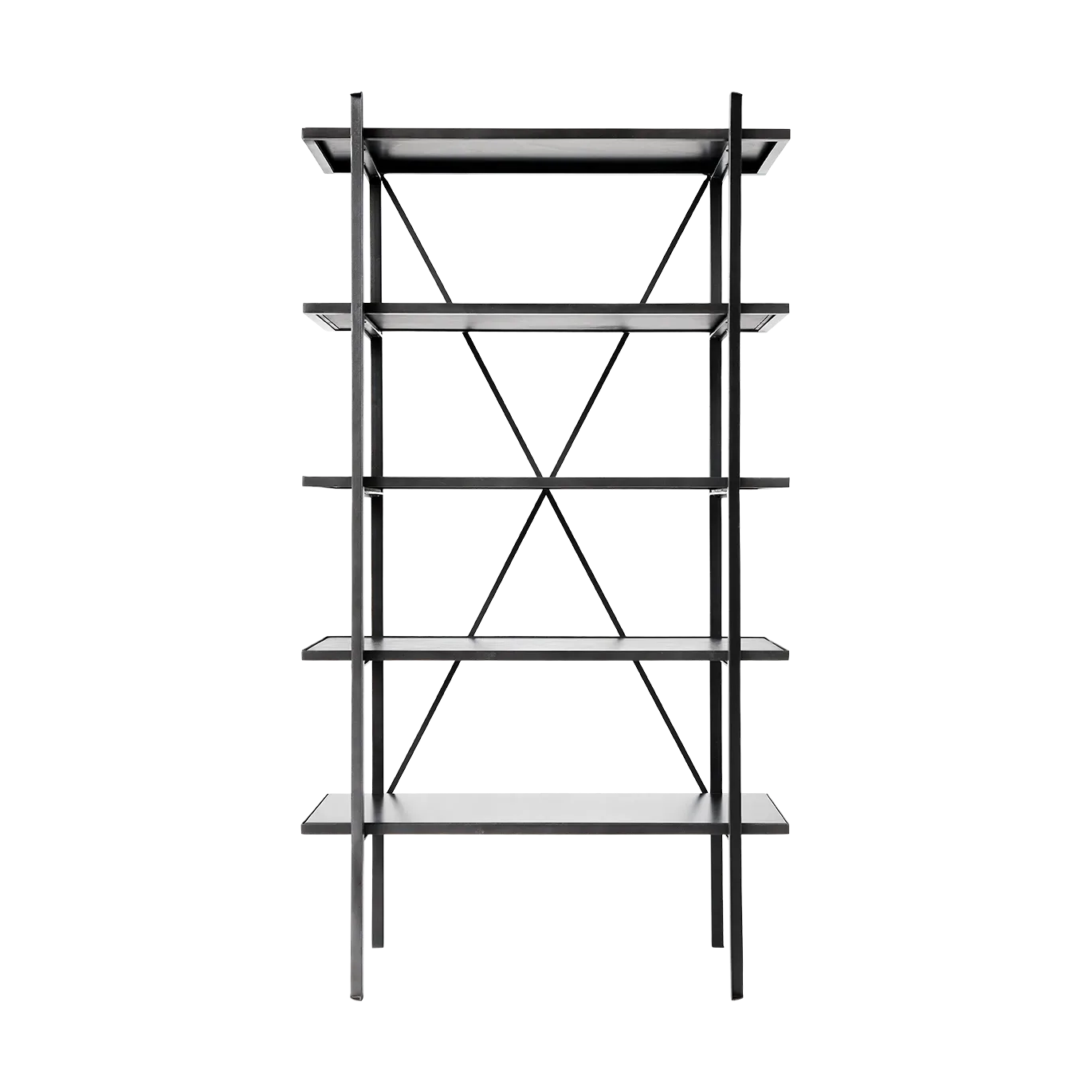 MUUBS Austin Bodenregal 90x160 cm Schwarz