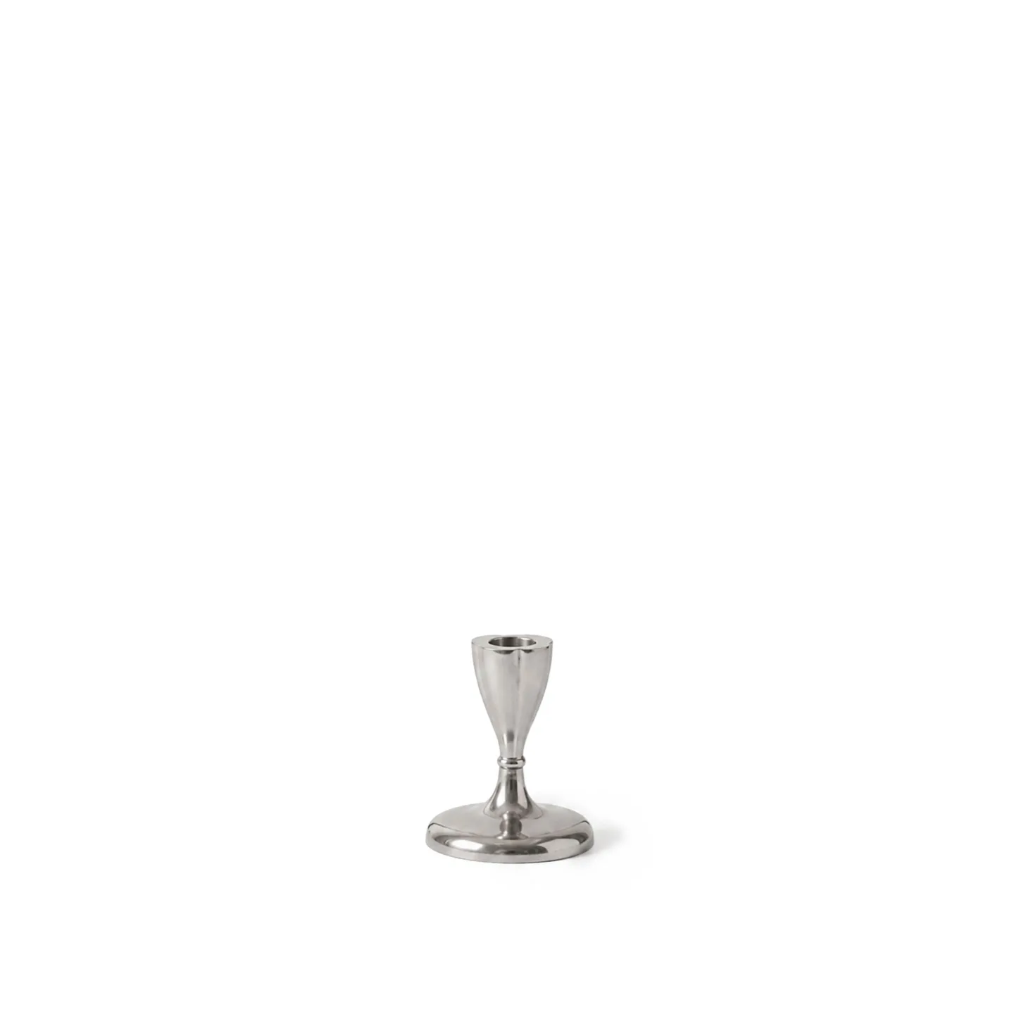 Tinted Objects - Lupia ljusstake 8,4 cm tenn - Ljusstakar - Silver - Metall