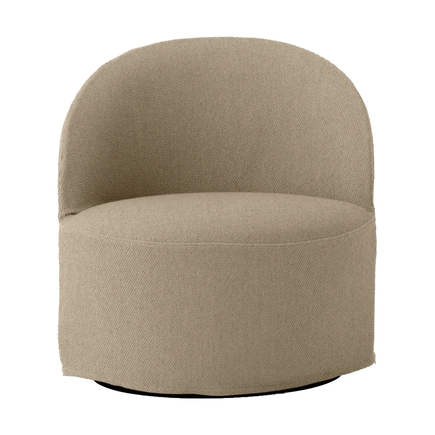 Audo Copenhagen Tearoom lounge chair Swivel Logan 02 Sand