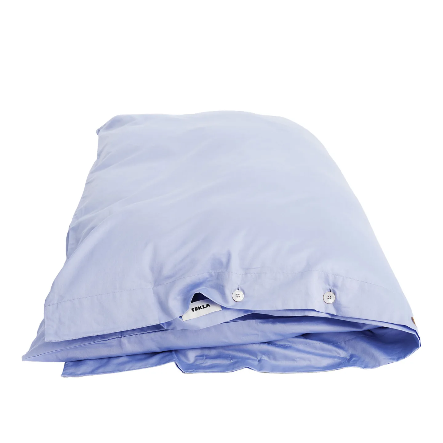Tekla - Sateen Duvet Cover 150 x 210 cm Evening Blue - Påslakan - Blå - Bomull