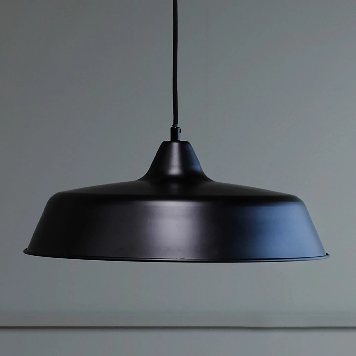 Raw Pendelleuchte Black - Dyberg Larsen - Wohnzimmer - Skandinavisch - Metall - Einflammig