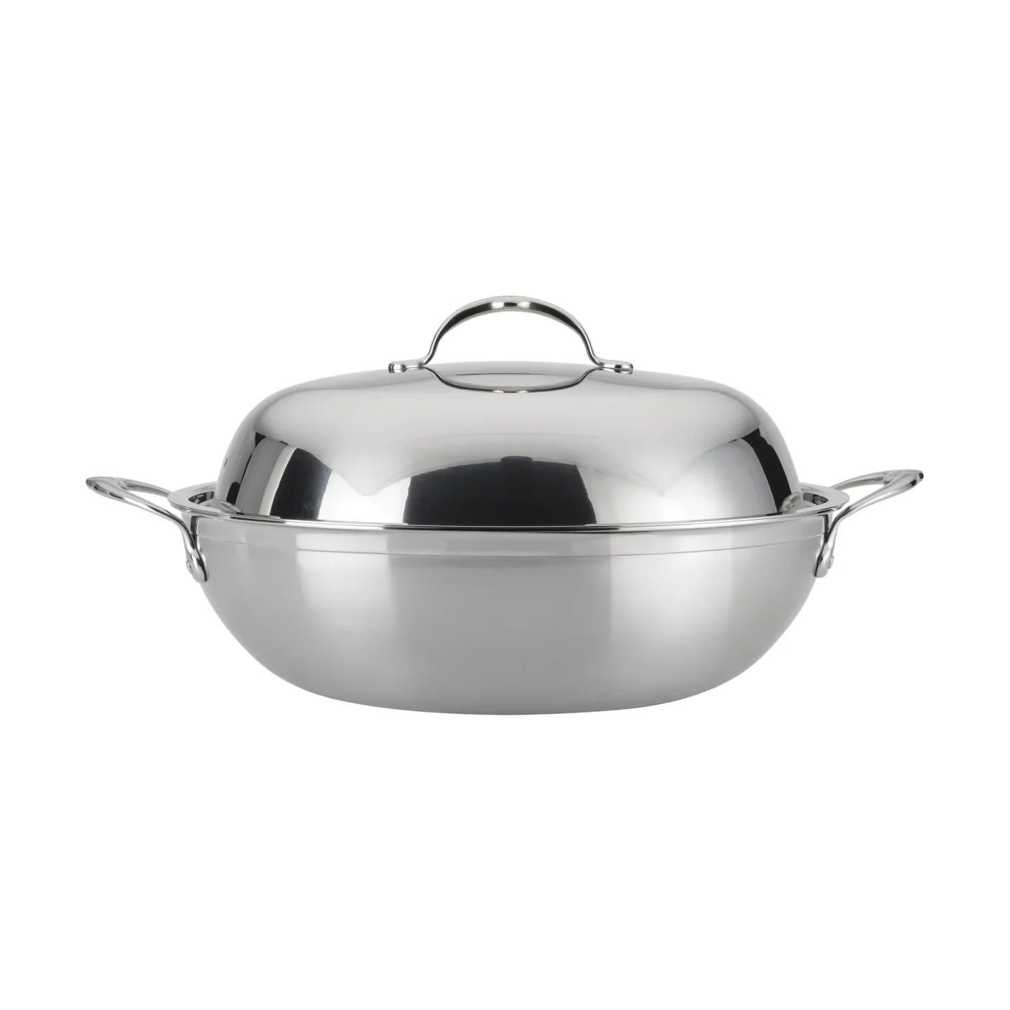 Hestan Hestan Probond Wok mit Deckel 36 cm Edelstahl