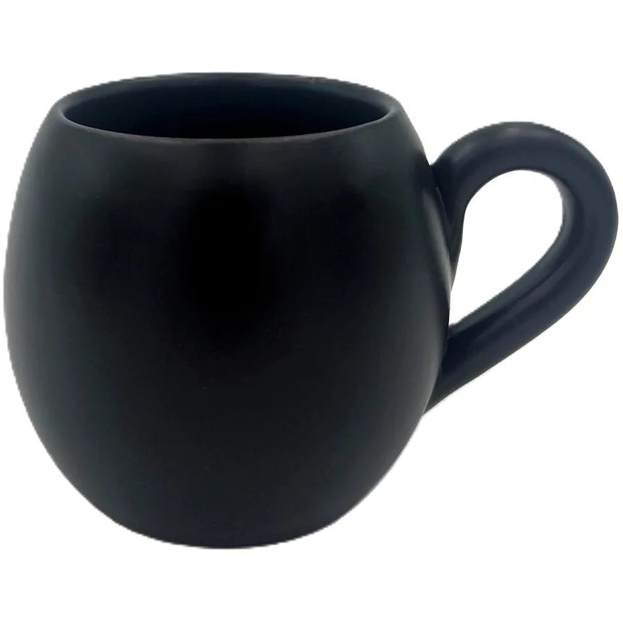 Tasse Traditional schwarz matt Terracotta H 9 cm 0.4 l 1 Stk