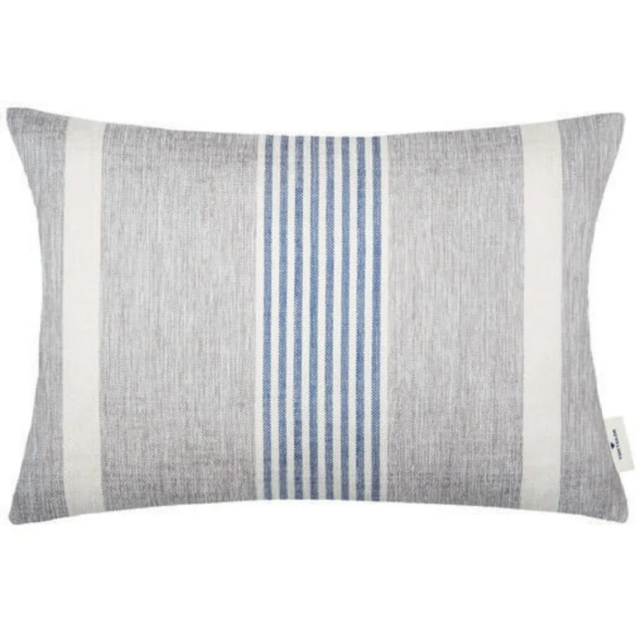 Tom Tailor Zierkissenbezug Fresh Stripe navy blau Polyester B 40 T 60 cm