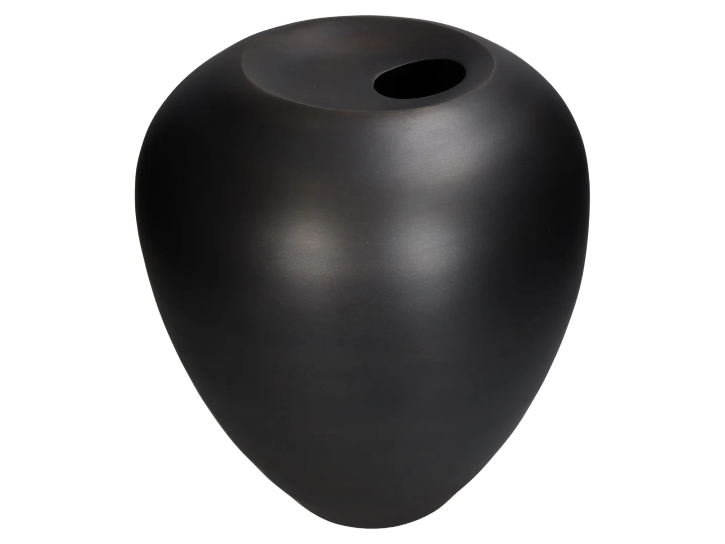 Kersten Vase Aluminium Grau H: 30 cm | Schubiger Möbel