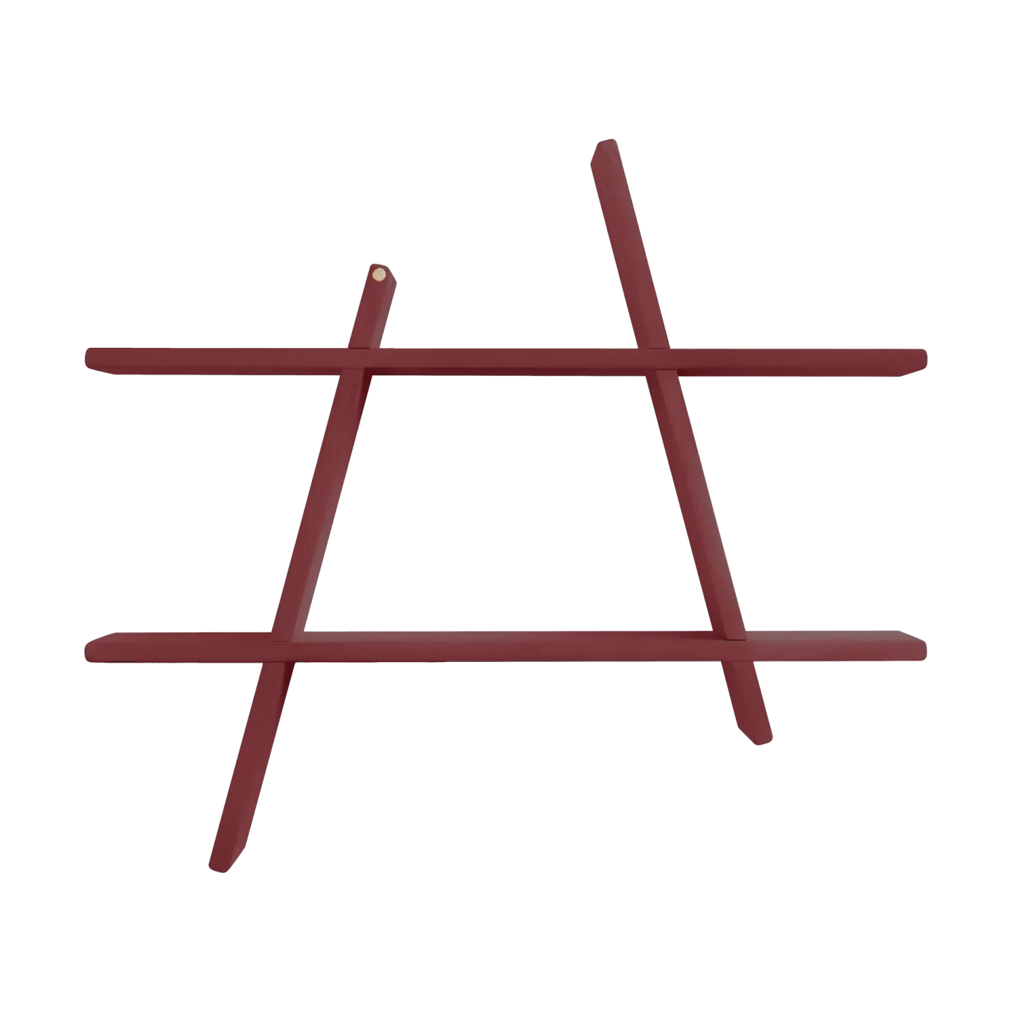 Andersen Furniture A-Shelf vägghylla Special Edition Wine red L 78x12x67 cm