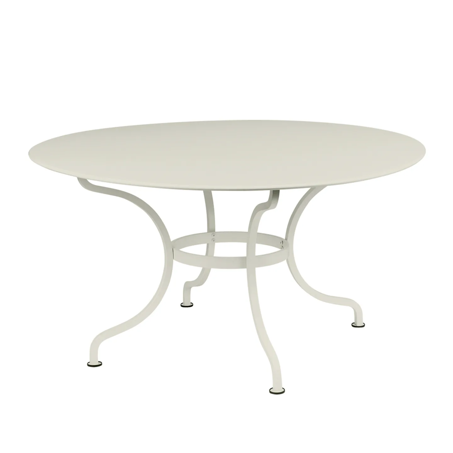 Fermob - Romane Table 137 cm Clay Grey A5 - Matbord utomhus - Grön,Grå - Metall