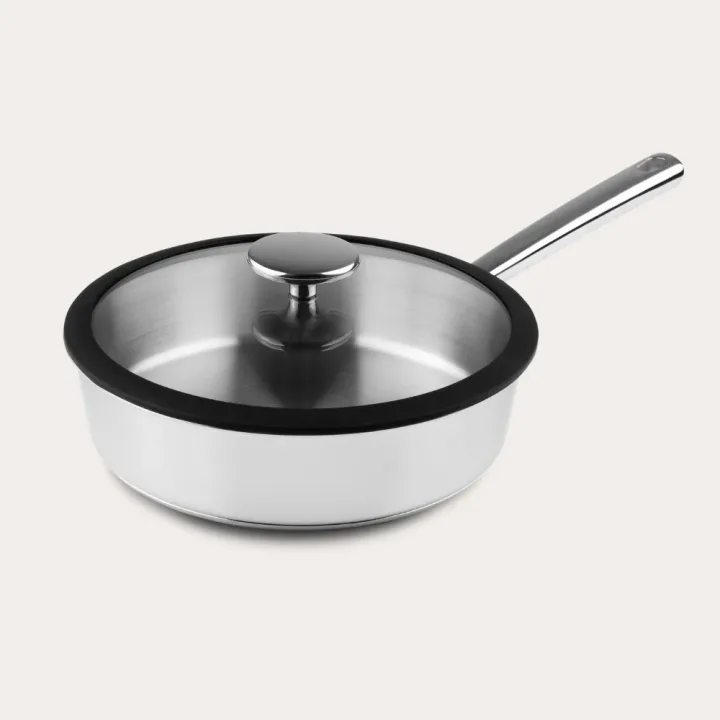 Qookware - Sauter stegepande med låg - 24 cm - ChefGrade