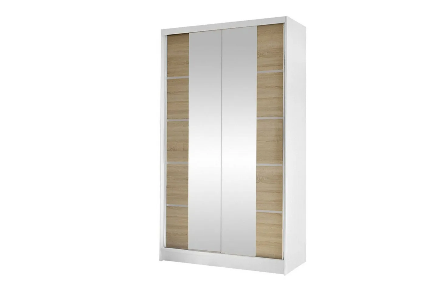Glenmore Garderob m. Spegel White -