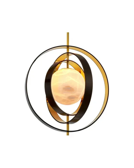 Pearl Chandelier Gold