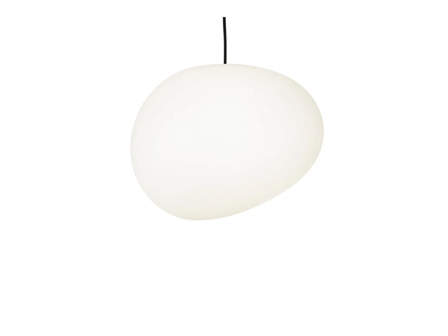 Gregg utendørs pendellampe, stor, hvit – Foscarini - Terrasse - Plast