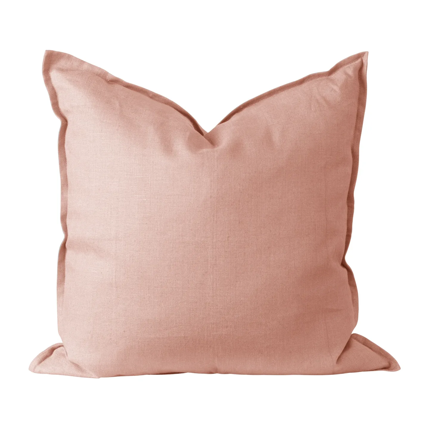Scandi Living Calm Kissenbezug Leinen 50 x 50cm Dusty Rose