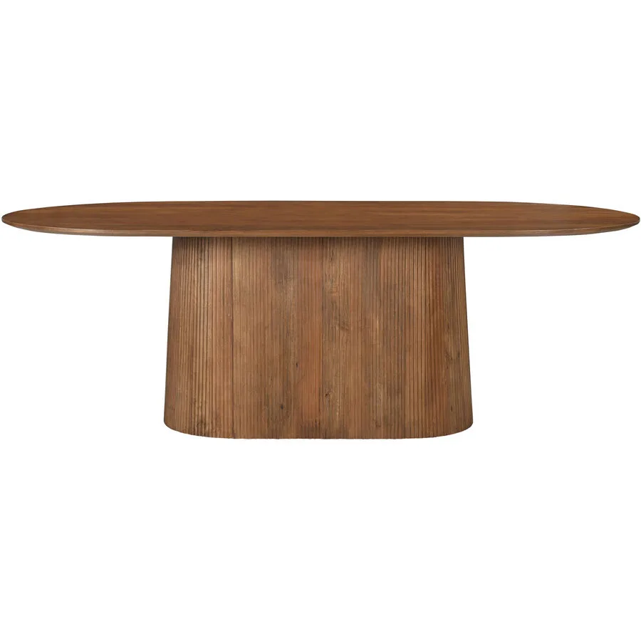 Tisch Mango natur Mangoholz massiv Massivholz B 230 T 110 cm
