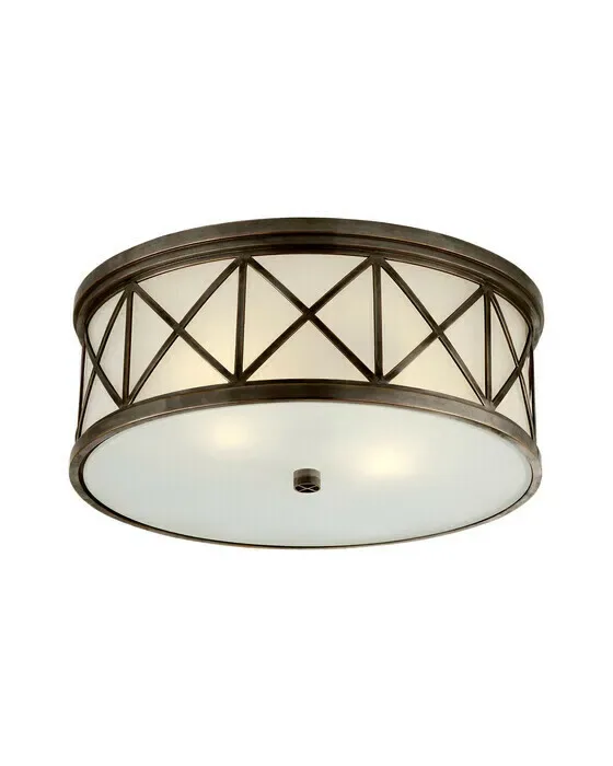 Montpelier Large Flush Mount Bronze