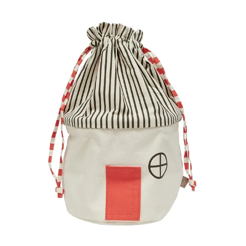 OYOY Koya Aufbewahrungskorb Small Cherry Red