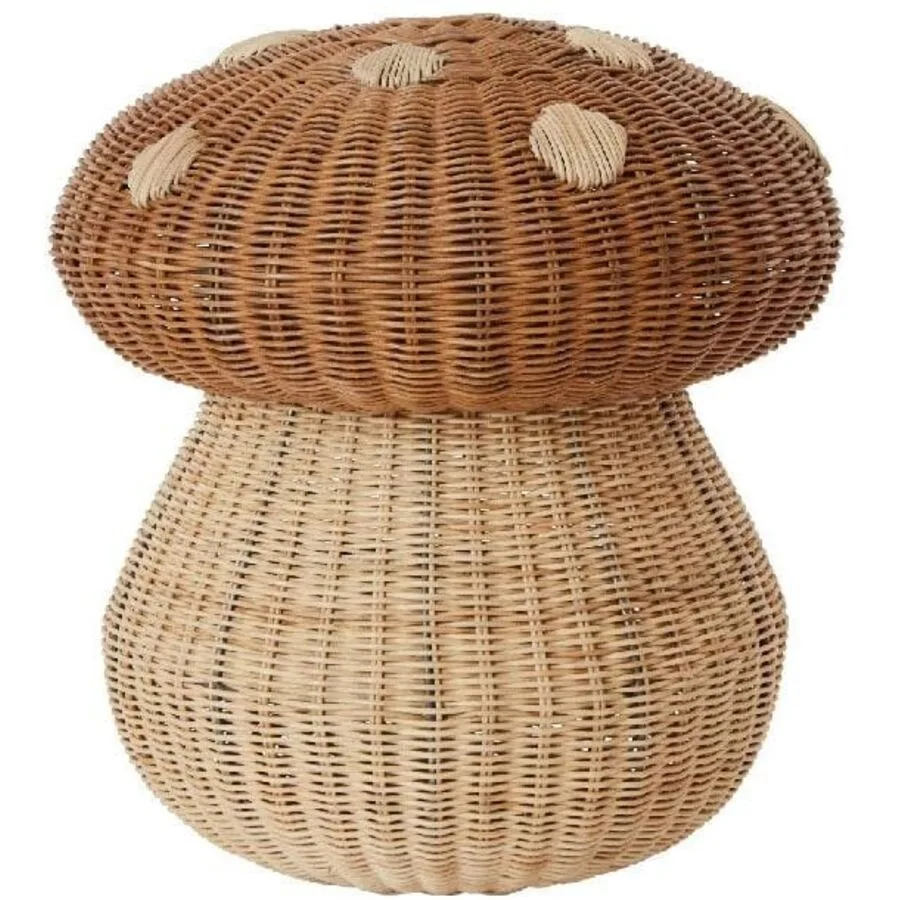 Aufbewahrungskorb OYOY Hellbraun Rattan B 42 H 46 cm