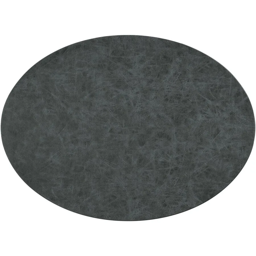 ZICZAC Tischset Truman Schwarz Kunstleder 33 x 45 cm