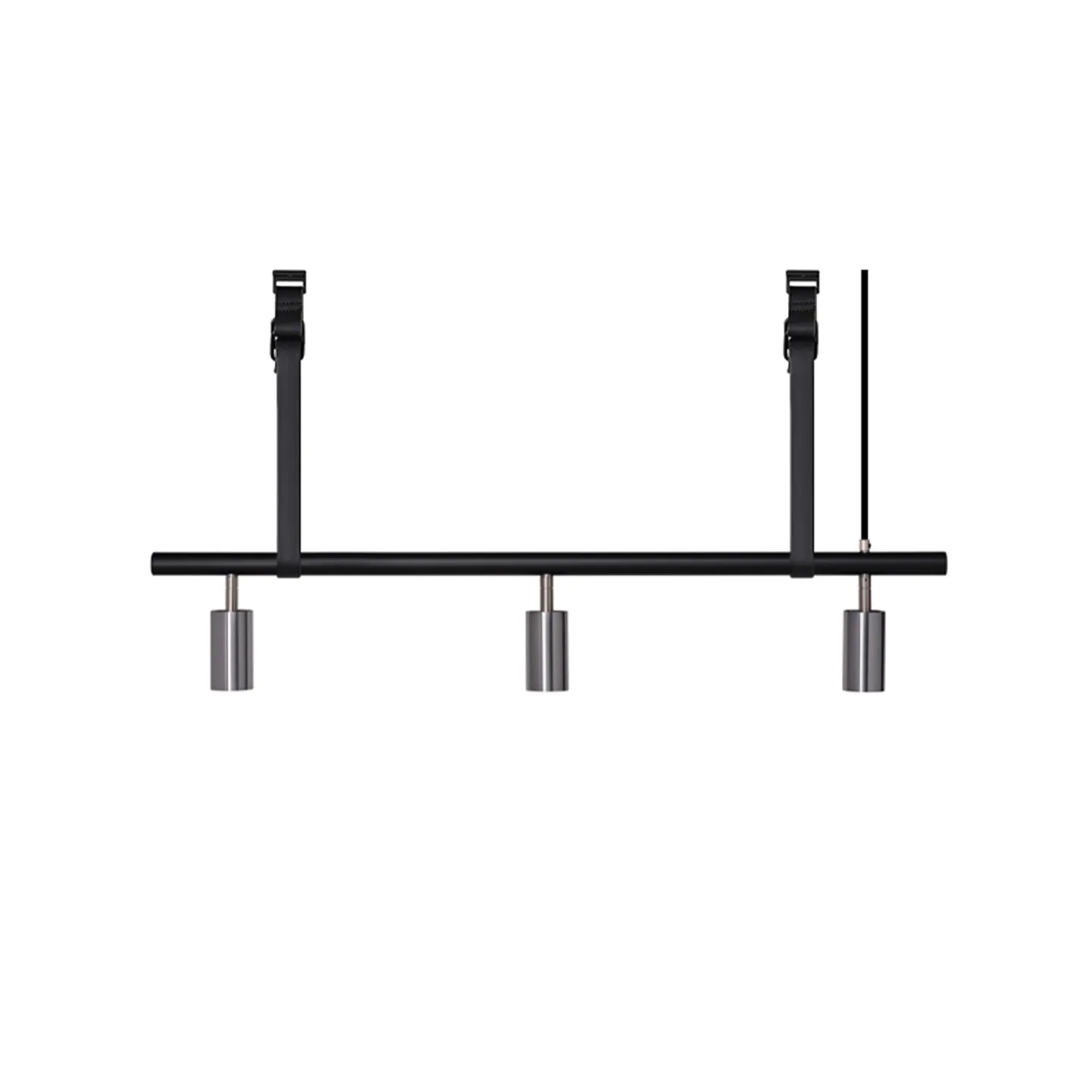 Rubn - Long John 3 Black/Steel / Black Leather - Takkronor - Niclas Hoflin - Silver,Svart
