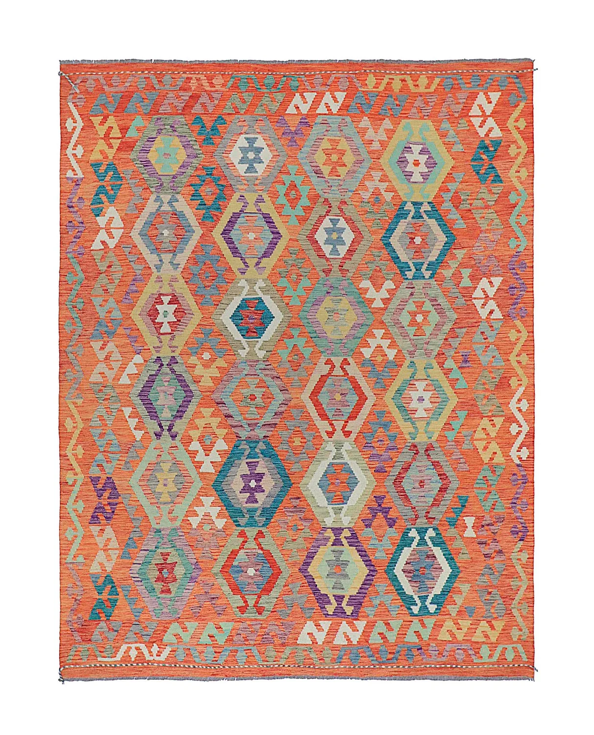 Orientalsk Teppe - Vegi Kelim Hand Woven - 183 x 240 cm (Størrelse: 183 x 240 cm)