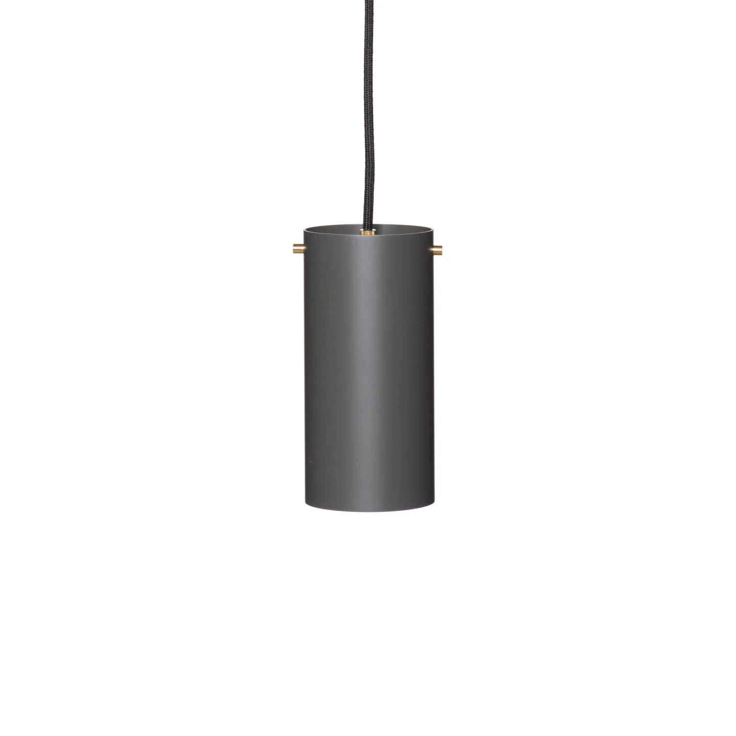 Rubn - Volume 1 Pendant Medium - Umbra Grey/ Brass - Pendellampor - Niclas Hoflin - Guld,Grå