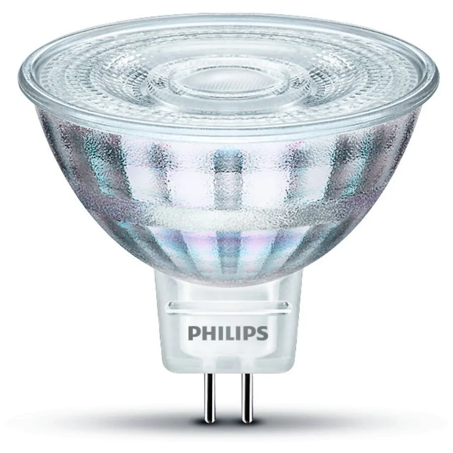 Leuchtmittel Philips Glas GU5.3 2.9 W - Farbe: Transparent - Lichtfarbe: Extra warmweiss