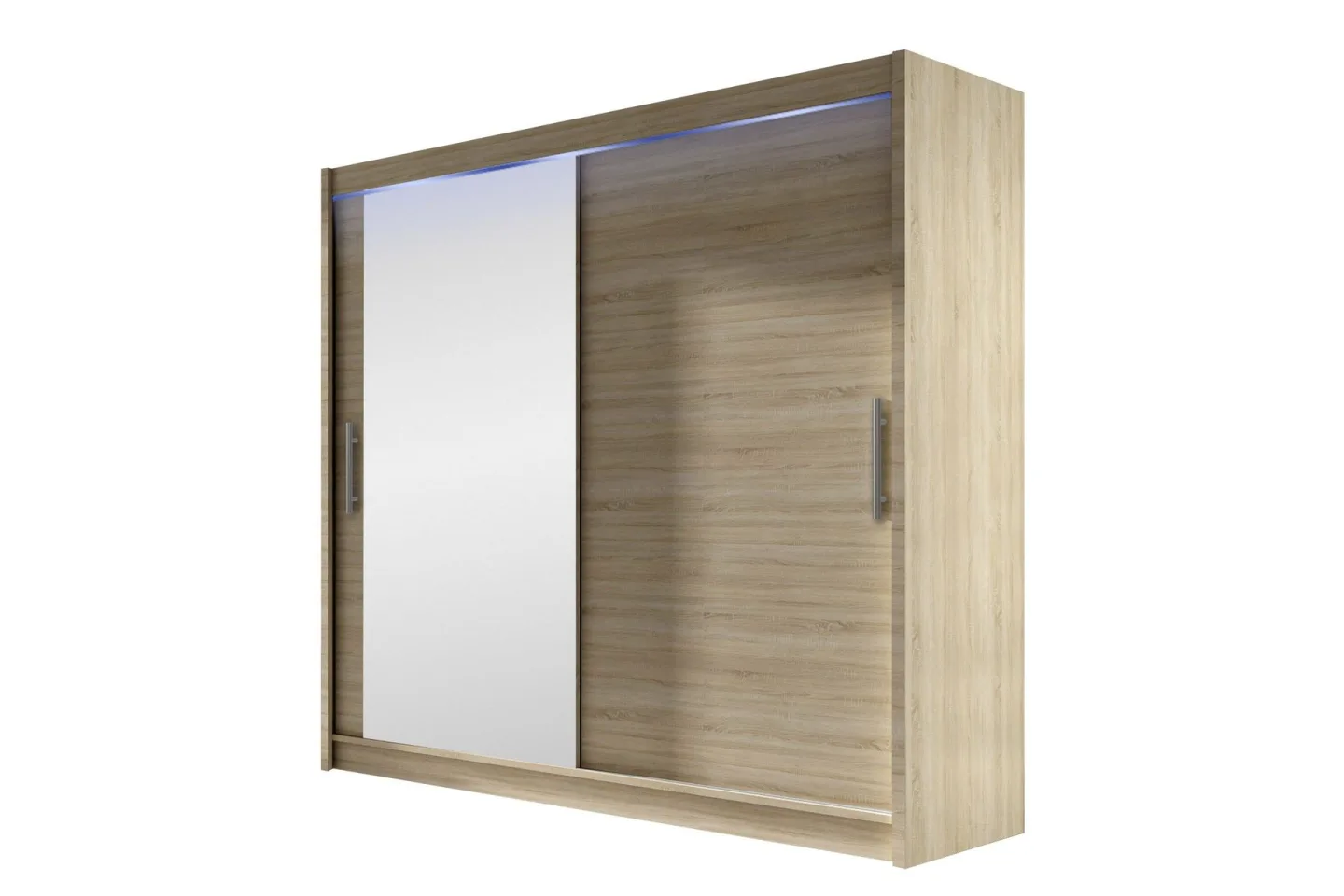 Rilievo Garderob m. Spegel 180x215 cm - Brun