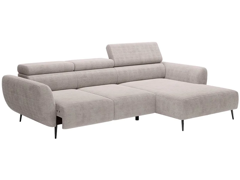 Ecksofa ALISSON Stoff beige