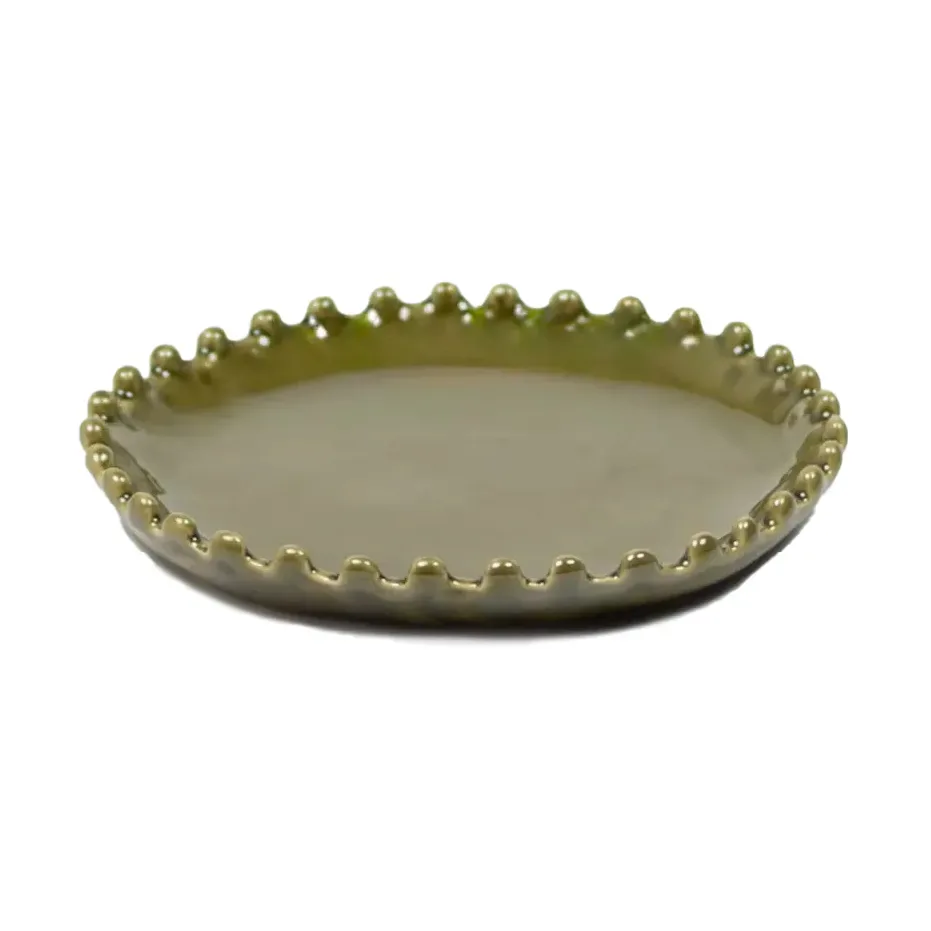 Olsson & Jensen Eden Dessertteller Ø16 cm Grün