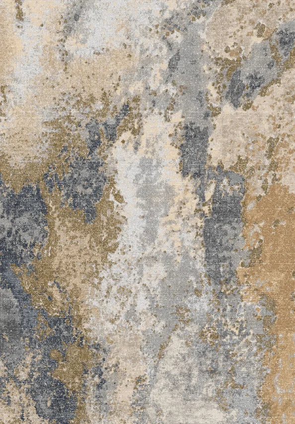 Wilton-teppe - Travale (grå/multi) (Størrelse: 130 x 190 cm)