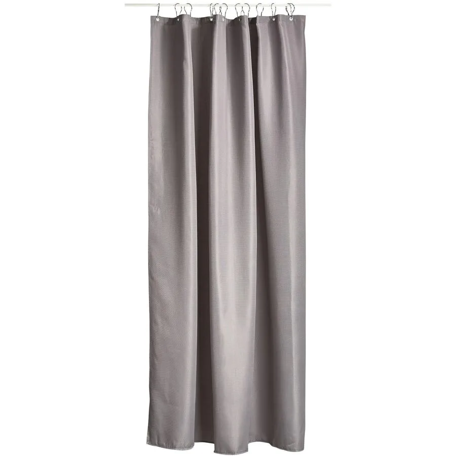 Duschvorhang Zone Denmark Grau Polyester 180 cm