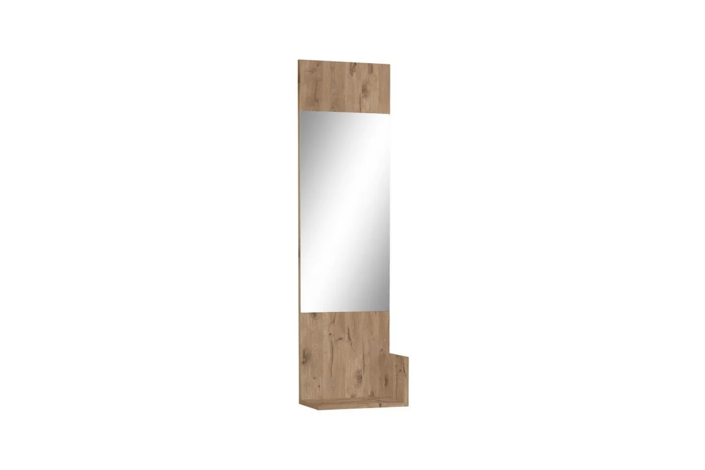 Kosmo Vägghängd Spegel Rectangulär 32x114 cm - Grå