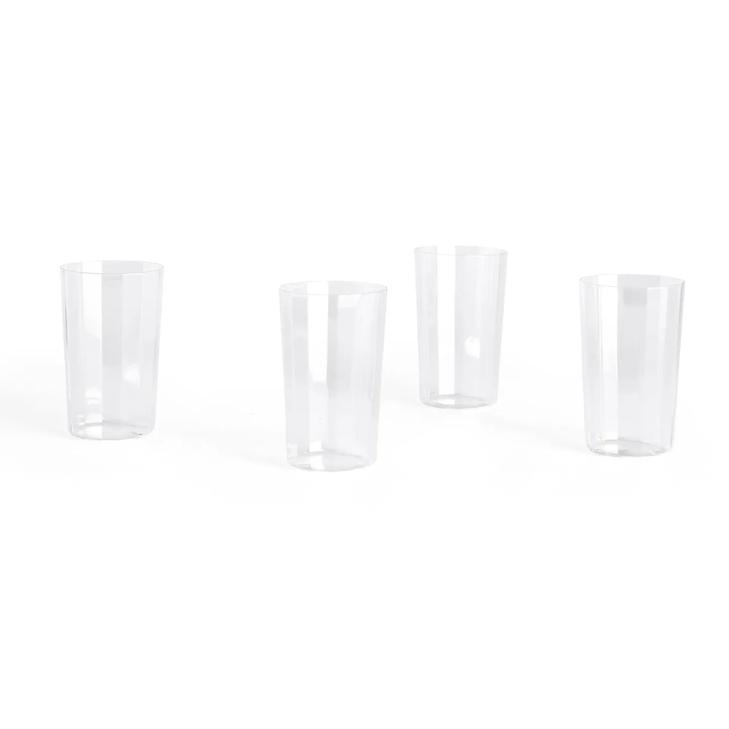 HAY Angle Wasserglas 4er Pack Large 13 cm