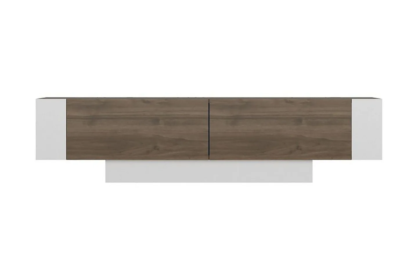 Hejde TV-Bänk 150 cm - Brun/Vit