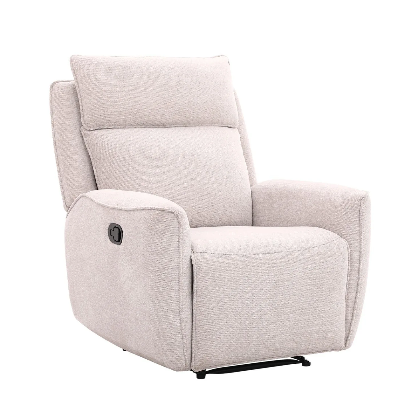 Reclinerfåtölj Östvik med manuell mekanism - beige