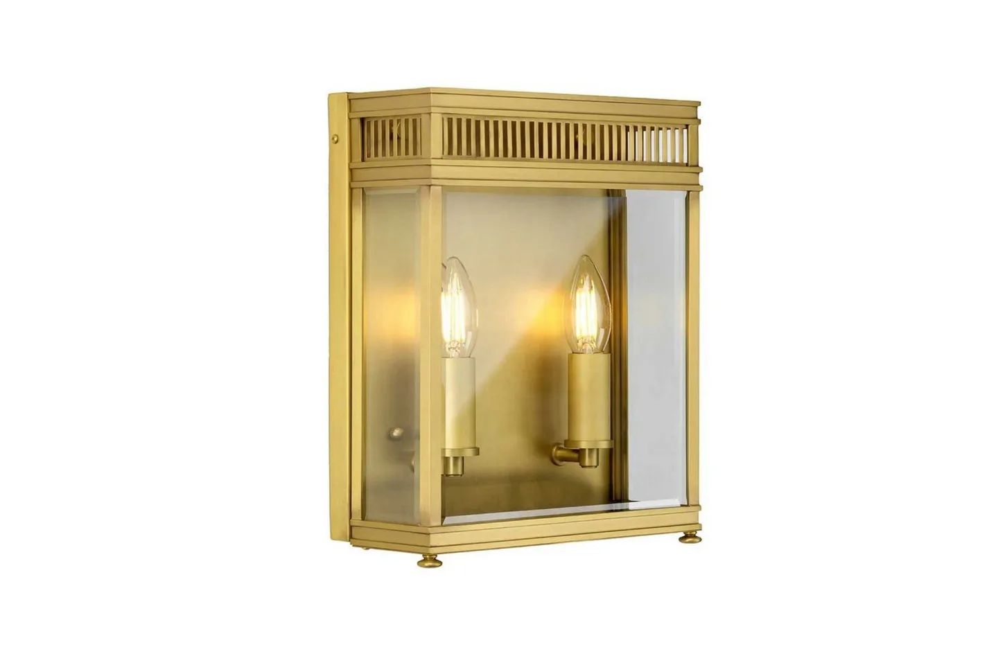 Holborn Elstead Lighting Vägglampa utomhus - Brass