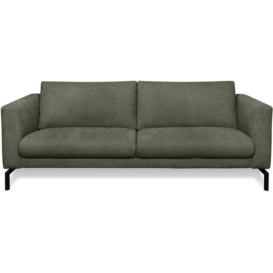 Sofa Gomero Ohne Stoff dunkelgrün B 216 T 93 cm