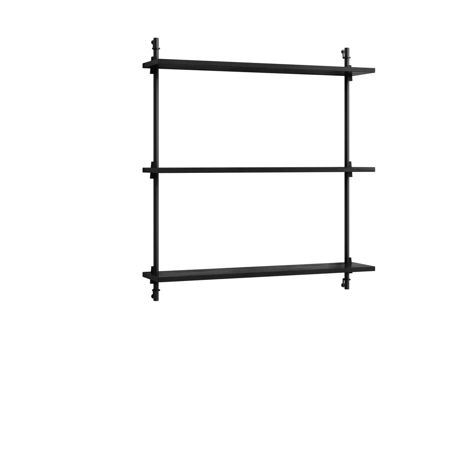 MOEBE Moebe wall shelving ws.85.1 Svart