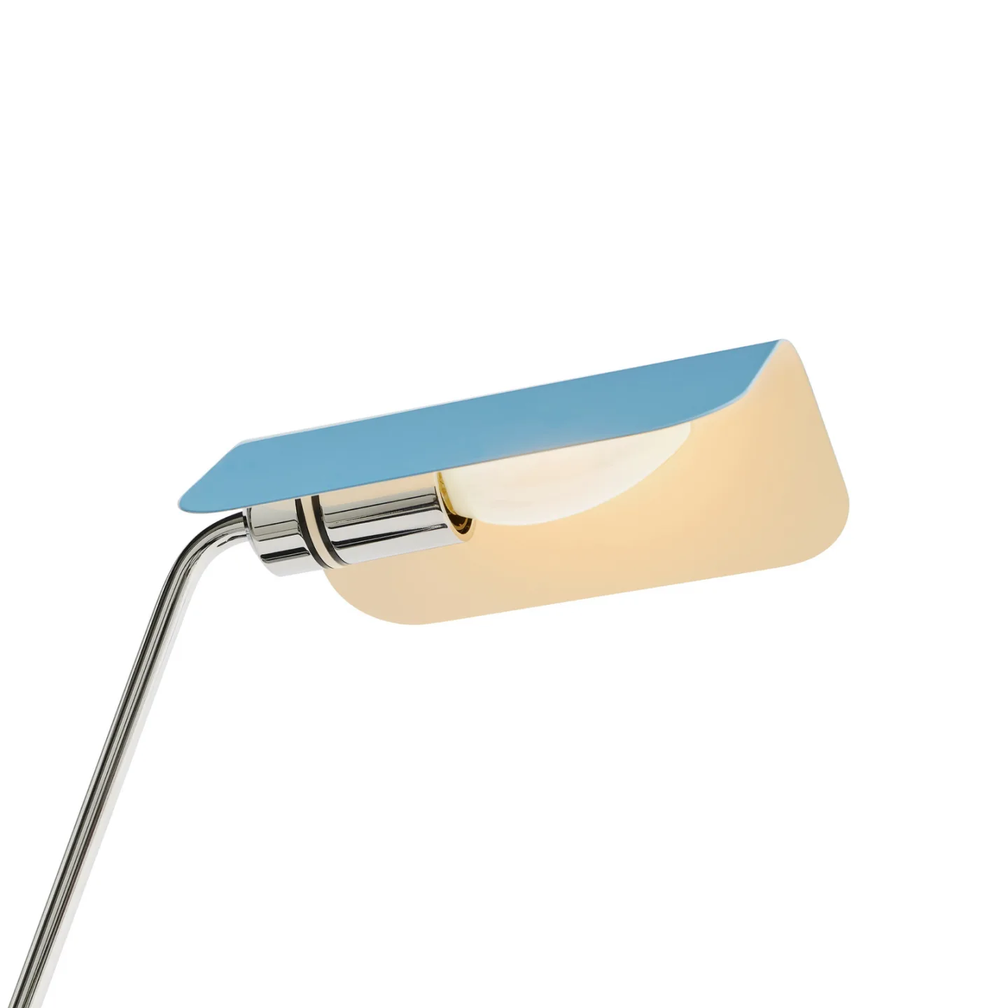 Apex skrivebordslampe, pastellblå, 38 cm, E14, stål – HAY - Arbeidsrom / kontor - Design - Metall - Med en lyskilde